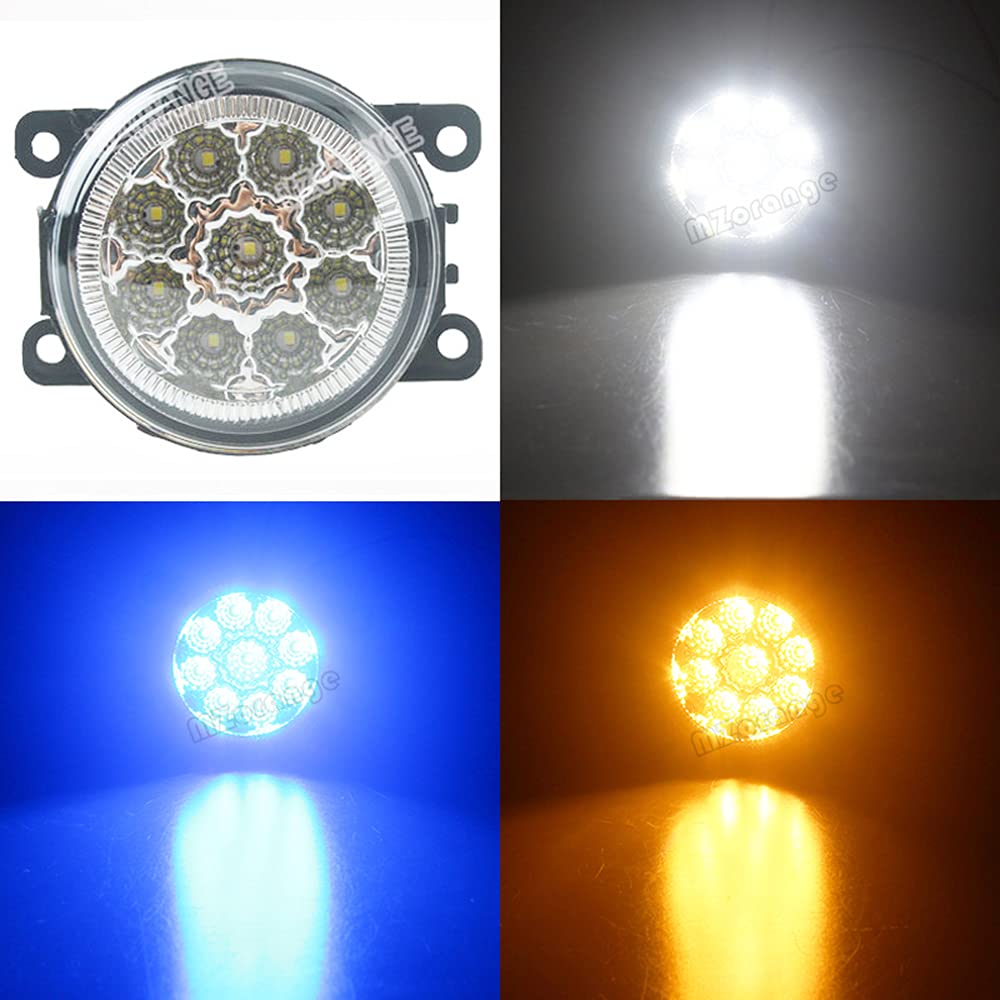 Dla Nissan Navara D40 Note E11 Pathfinder R51 Światła przeciwmgielne Żarówki LED dla Mitsubishi L200 Outlander 2 Pajero 4 Galant Grandis 2szt