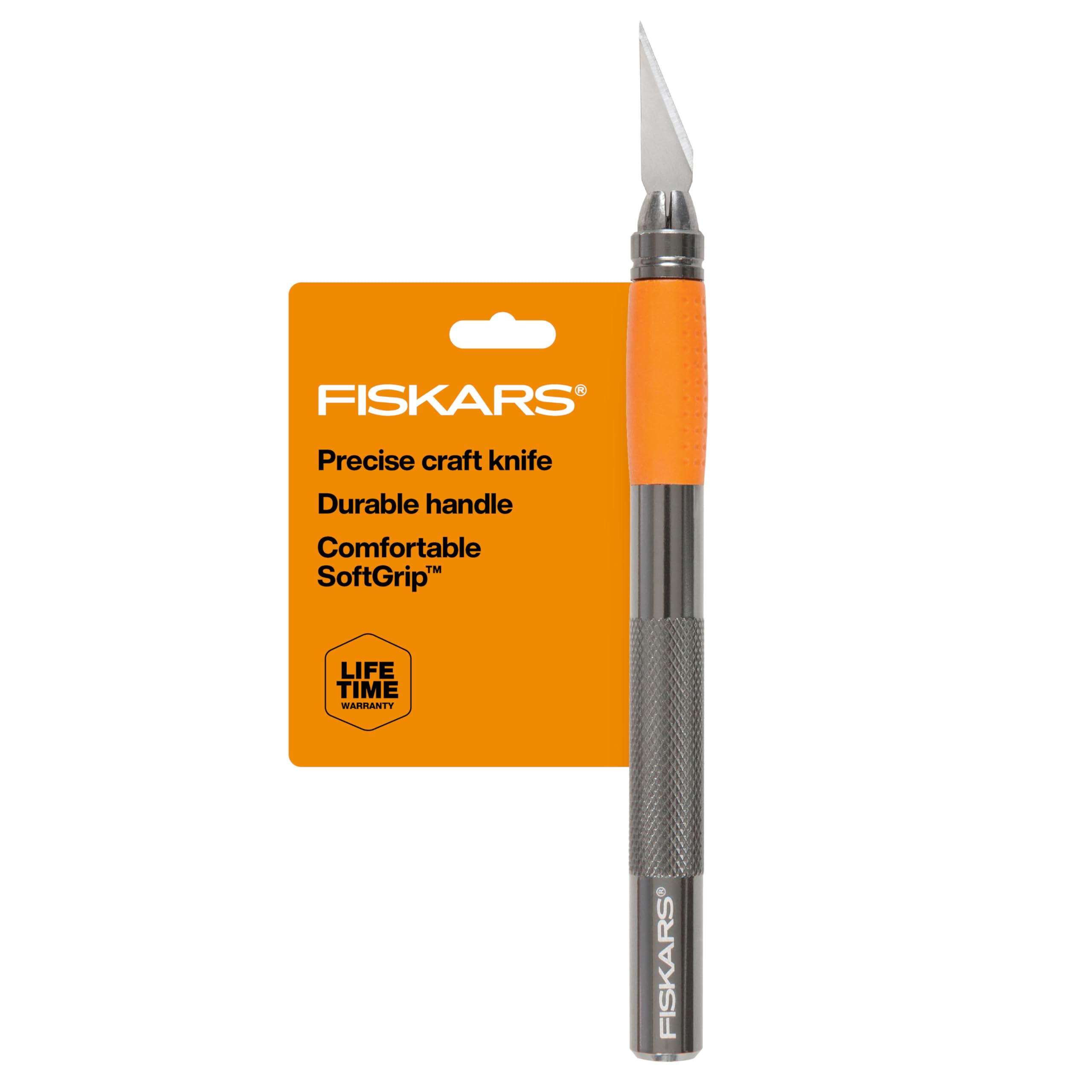 167110-1001 Heavy Duty Die Cast Craft Knife, 8 Inch,Orange, Original Version