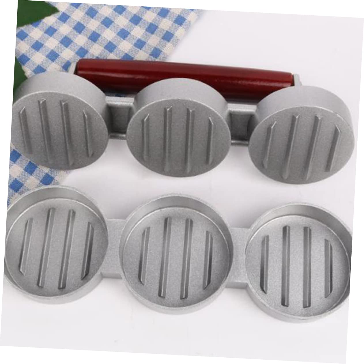 Toyvian 2 Pezzi Stampo per Hamburger Alimentare Utensile per Pressare e Burger