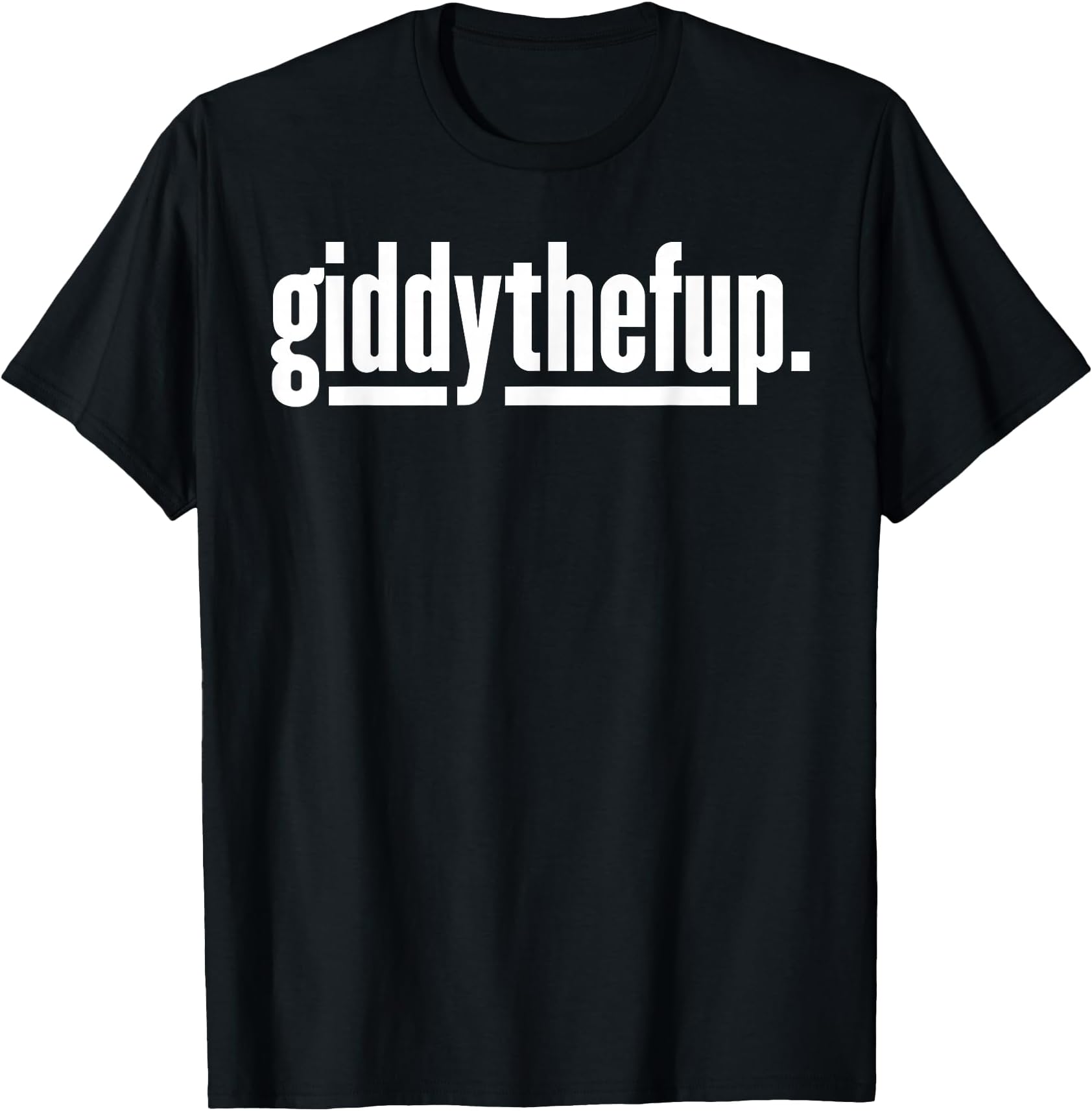 Funny Horse Racing Vintage Giddythefup KY Derby Horse T-Shirt Small
