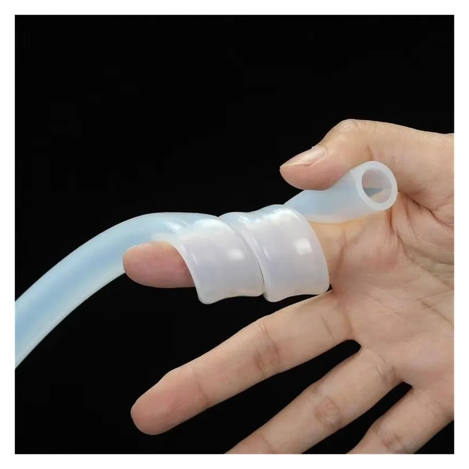 Tubo De Goma Silicona 1-100M Manguera Agua Transparente Bomba Acuario Flexible(3 Meter,ID 6mm X OD 10mm)