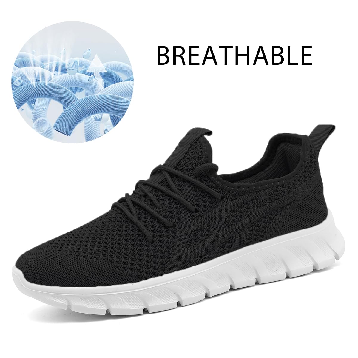 Zapatillas Deportivas de Ocio para Hombres cómodas y Transpirables Zapatillas de Fitness Trotar Entrenamiento de Tenis Voleibol Moda Ligera EU 39-46