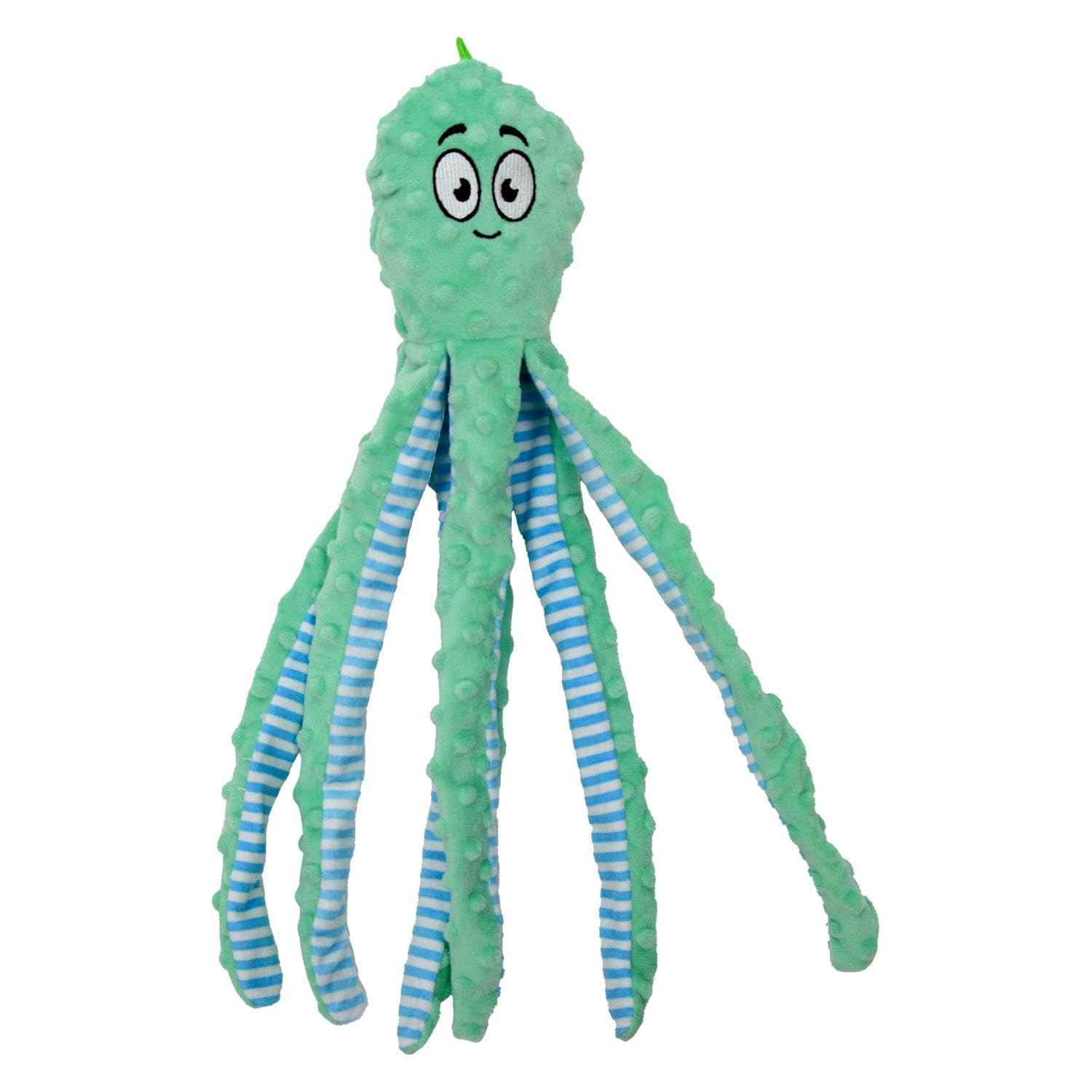 JACK AND VANILLA, 45 cm Apple Green Interactive Octopus Dog Toy, Soft and Durable, Ideal for Large Sizes Machine Washable - Image 2