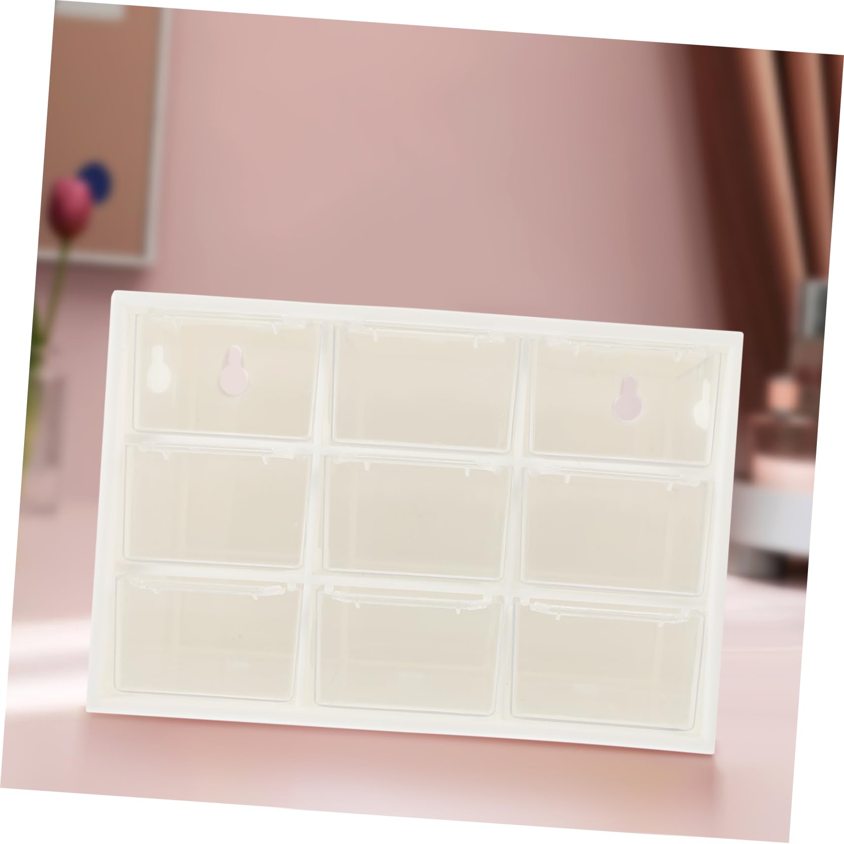 Alipis Lot de 4 Coffrets de Rangement à Tiroirs en Plastique Beige, Robuste et Pratique pour Bijoux et Cosmétiques, Organisateur pour Perles et Colliers
