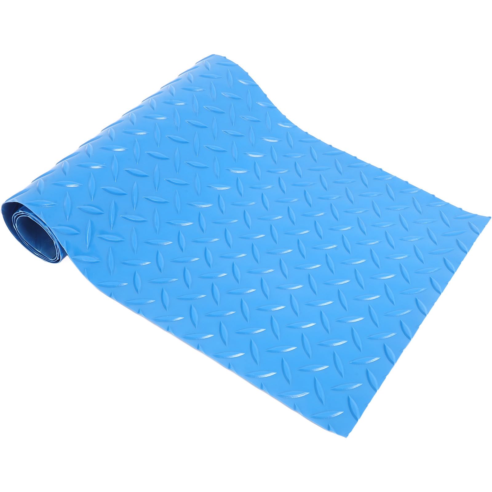 Almohadilla antideslizante de PVC azul para solucionar las caídas en bañeras y escaleras de piscina