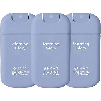 HAAN Moisturising Hand Spray with Aloe Vera Pack of 3 - 3 per fragrance Morning Glory