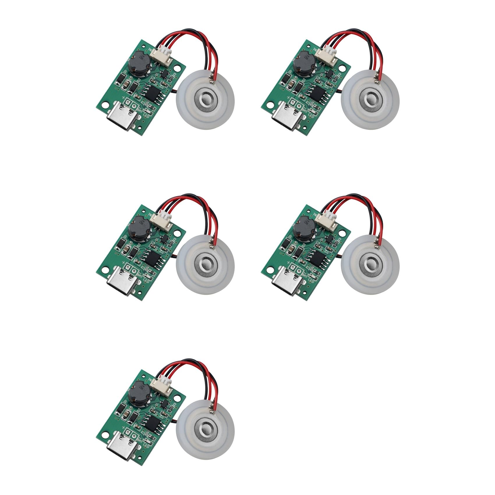 Hndhbfgrt 5X Usb Ultrasonic Mist Maker Atomizer Transducer Atomizer Film Plate Accessories Humidifier Rubber Gasket