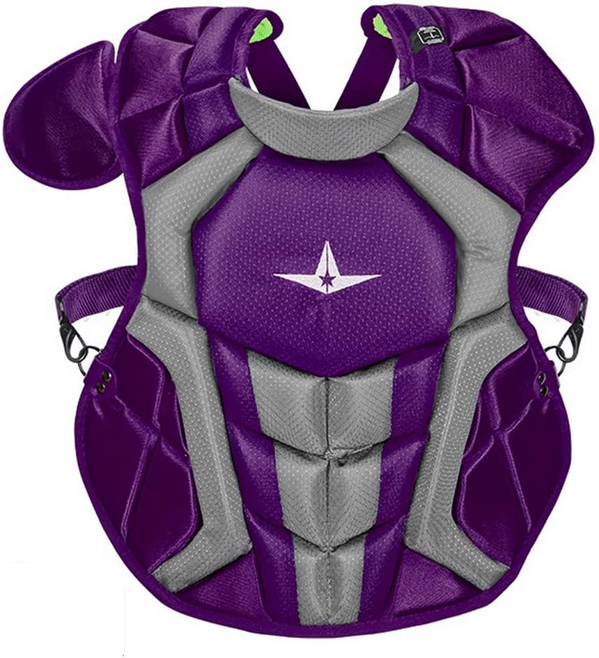 All-Star CPCC912S7XBK S7 Axis Chest Protector/Meets NOCSAE/Ages 9-12 BK : Automotive