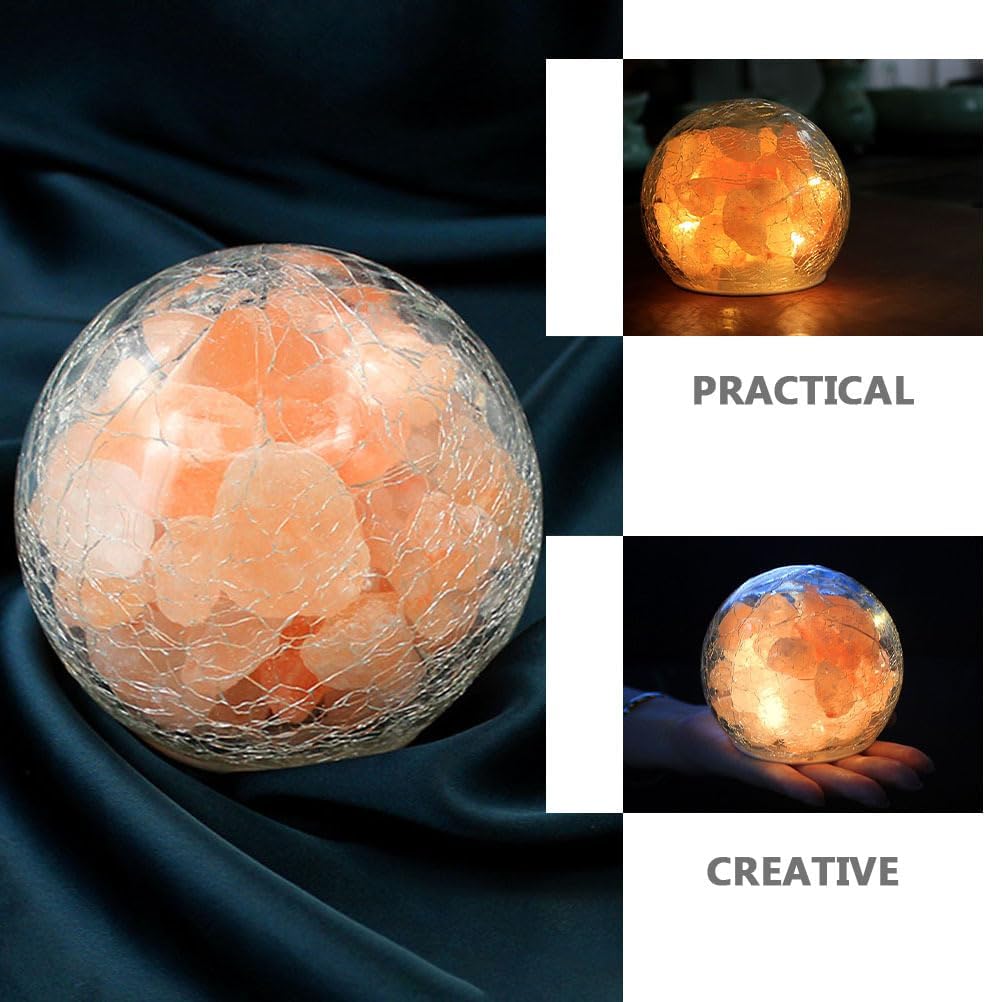 Crystal Unique Light with Dimmer Ideal for Home Decor Meditation and Relaxation Creates Soothing Atmosphere with Soft Glow