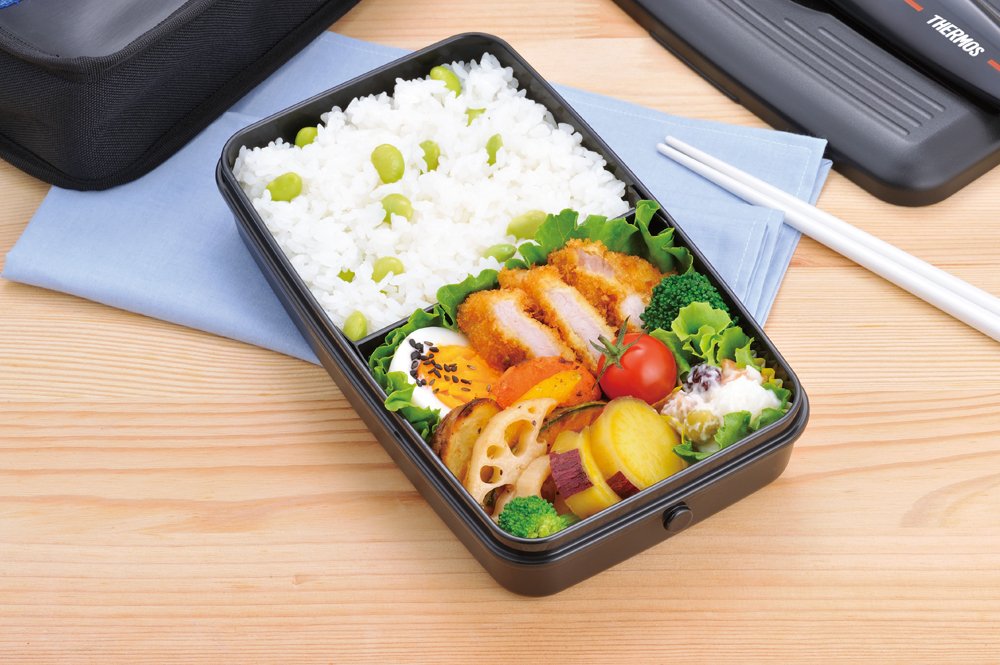 Amazon｜サーモス フレッシュランチボックス 800ml ストライプブラック