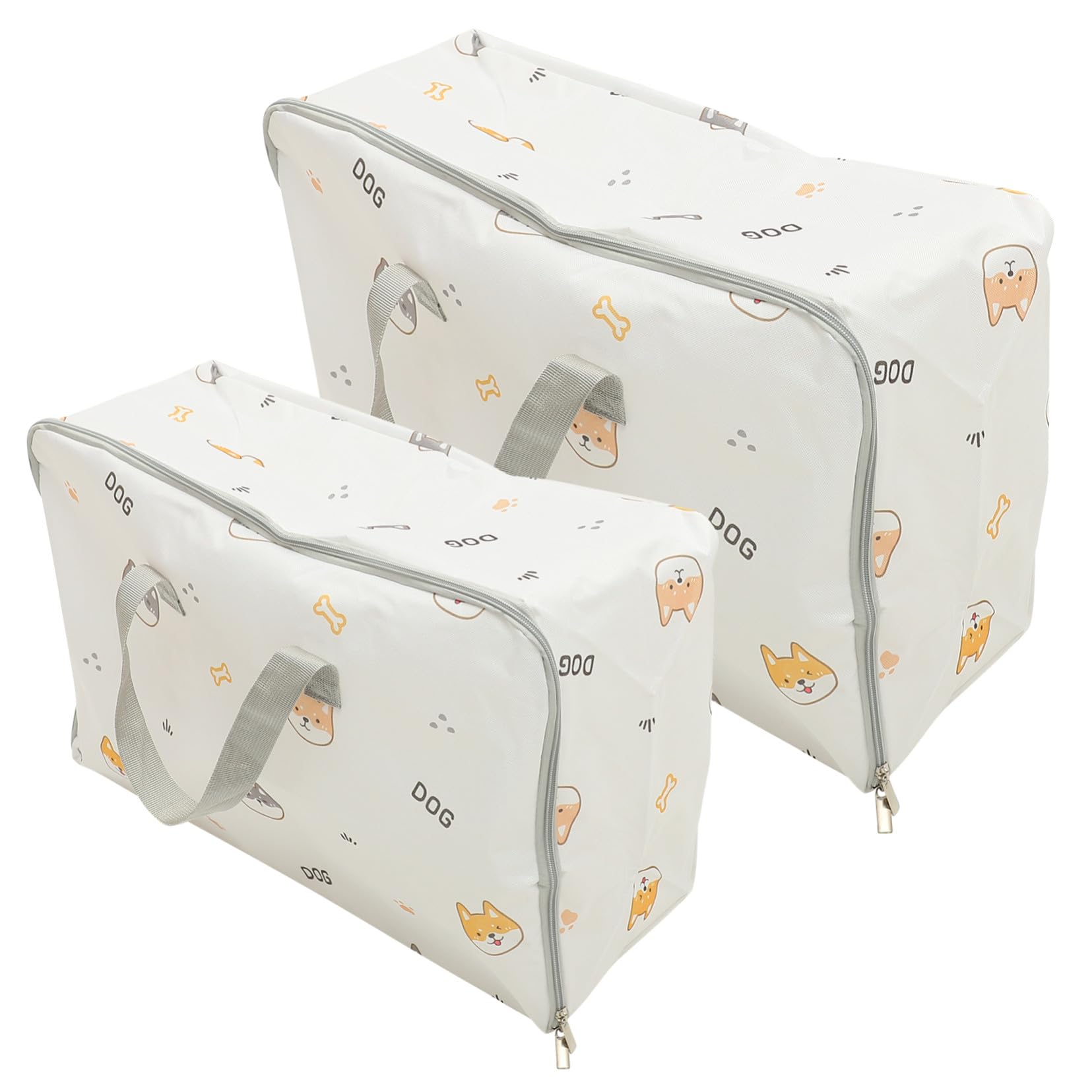 Sac de rangement étanche grand volume avec poignées robustes x2