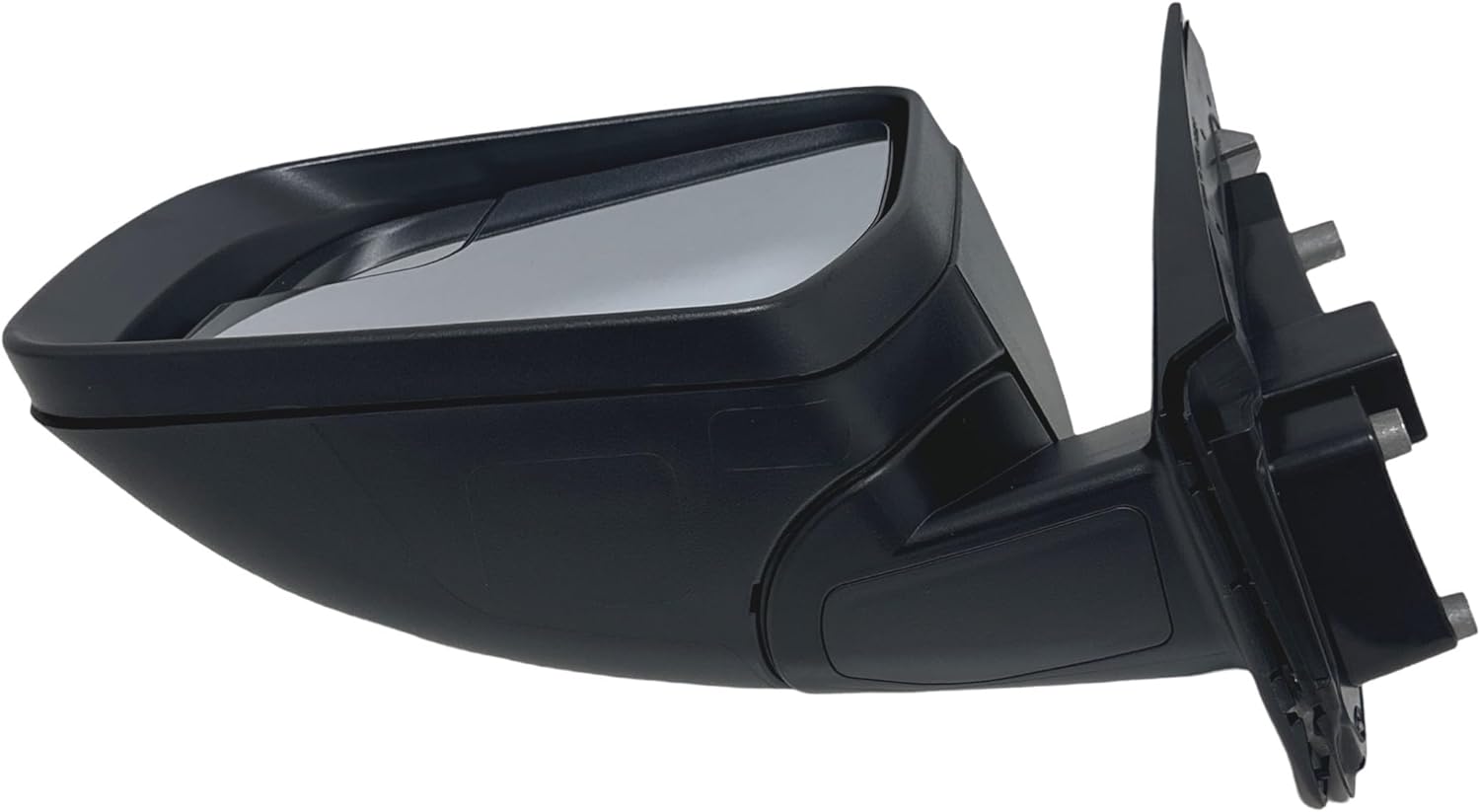 Spieg FO1320678 Driver Side Mirror for 2019-2023 Ford Ranger | Left Side View Mirror Assembly Power Adjustment Non-Heated Glass Manual Folding with Spotter | Textured Black 3 Pins