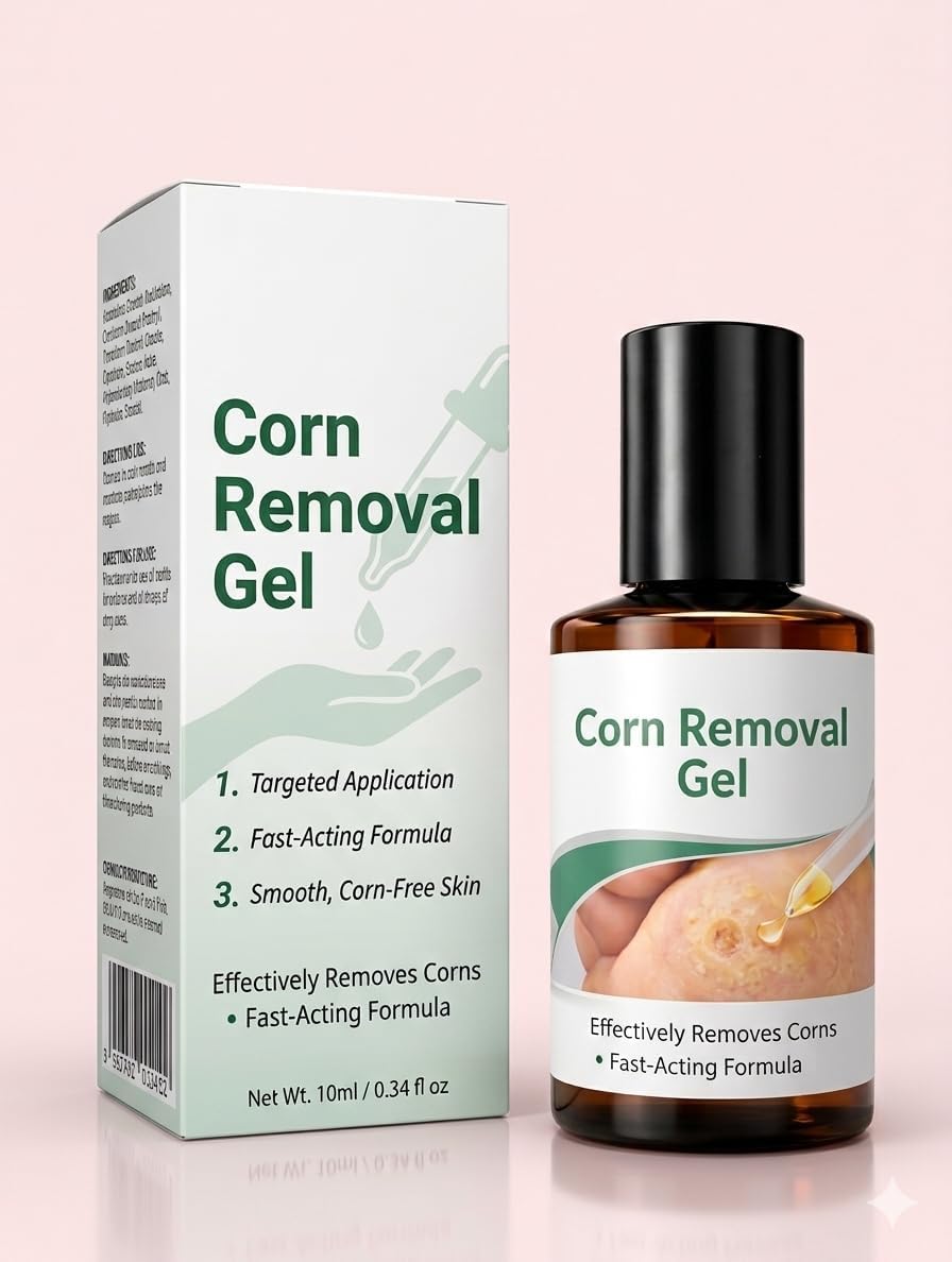 Corn Removal Gel for Feet | Lactic Acid Roll-On | Cracked Heel Repair Cream | Paraben-Free Foot Care for Corns, Calluses & Dry Skin (50 ml, Aloe Vera, pack of 1)-image-31