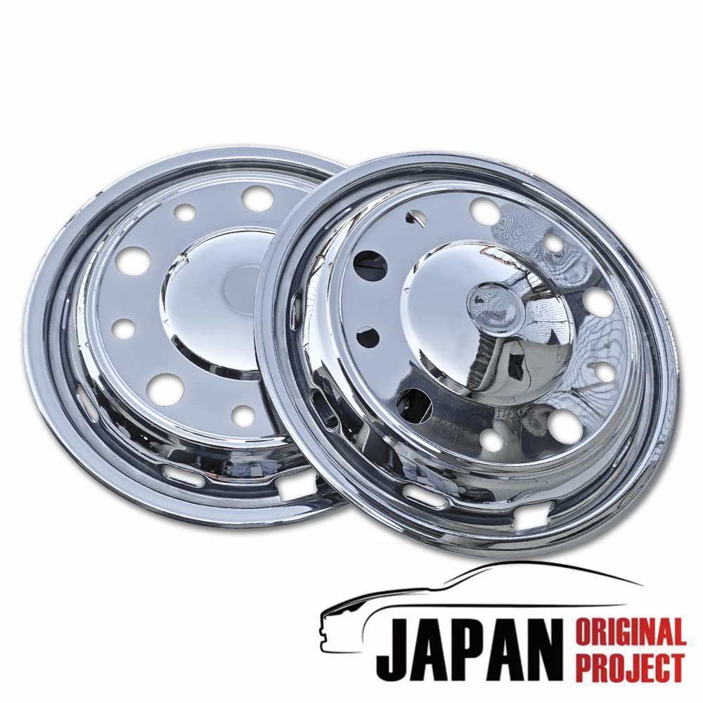 新ISO 10穴   対応 ステンレス ホイールライナー カバー キャップ Amazon | 新ISO 10穴 22.5-7.50 off162 対応 ステンレス ホイール