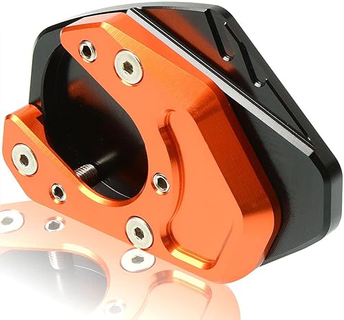 Soporte CNC para motocicleta, placa para ampliar, soporte lateral de pie compatible con Duke 200 250 390 RC390 690 990 950