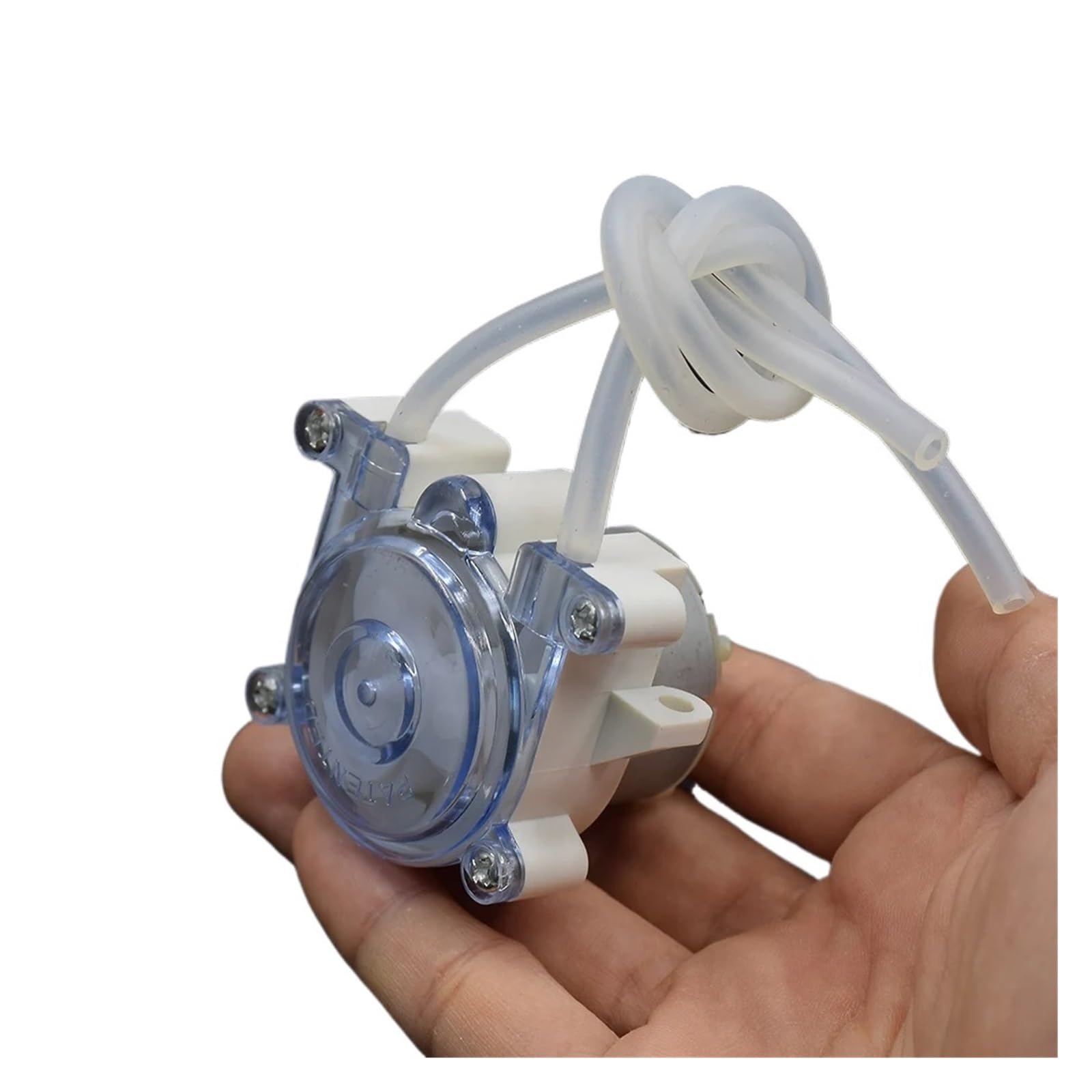Peristaltic Pump, Peristaltic Pump DC 6V-12V Metal Brush 500 Geared Motor Squeeze Dosing Liquid Water Reverse for Lab Ink Sampling(Peristaltic Pump)