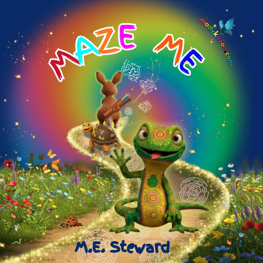 MAZE ME: Continents of the World Maze Book for Kids: Animals, Birds, Landmarks, and Natural Wonders from All 7 Continents — Fun Geography ... for Children Ages 4–10 (Madykazoo and ME)