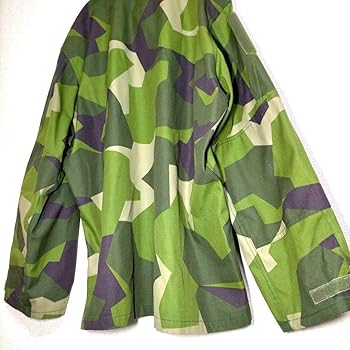 Amazon.co.jp: 実物スウェーデン軍 スプリンターカモ BDU M90