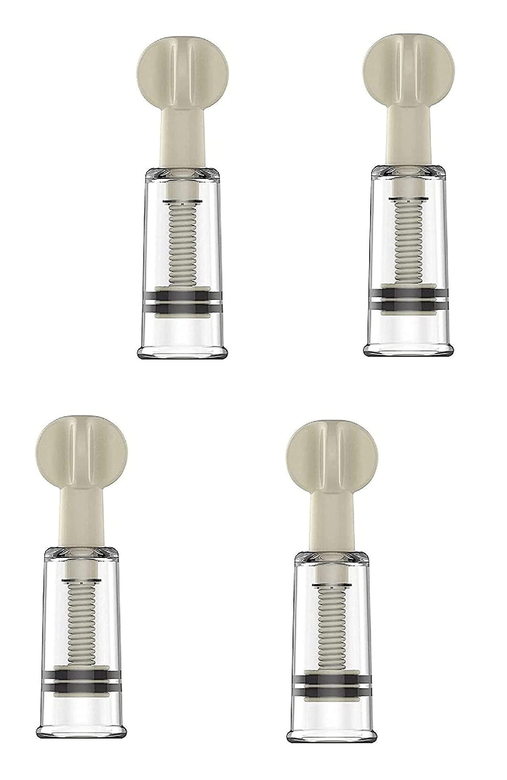 Gajoin Cupping Therapy Set Suction Cups with Magnetic Pump Chinese Acupoint Sets for Cellulite Massage Muscle and Joint Pain Relief (): 4 Twist