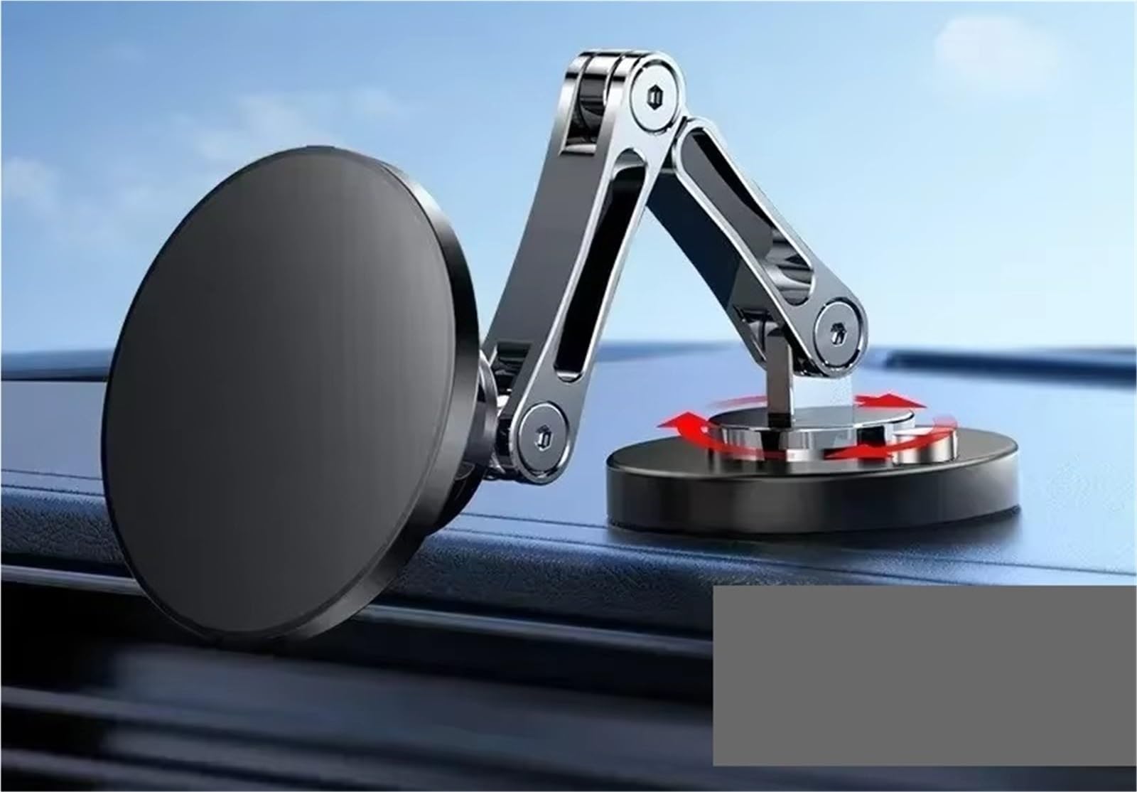 Per Samsung Universale Pieghevole Universale Auto Supporto Magnetico Dashborad Lega Magnetica Auto Smartphone Mobile Porta Cellulare Auto