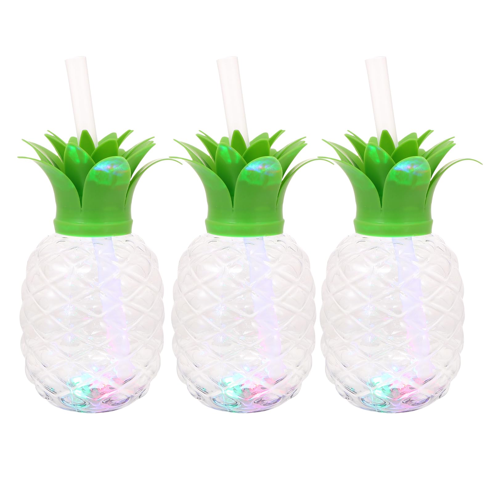 Gobelet plastique lumineux LED ananas, le cadeau original idéal pour surprendre vos invités