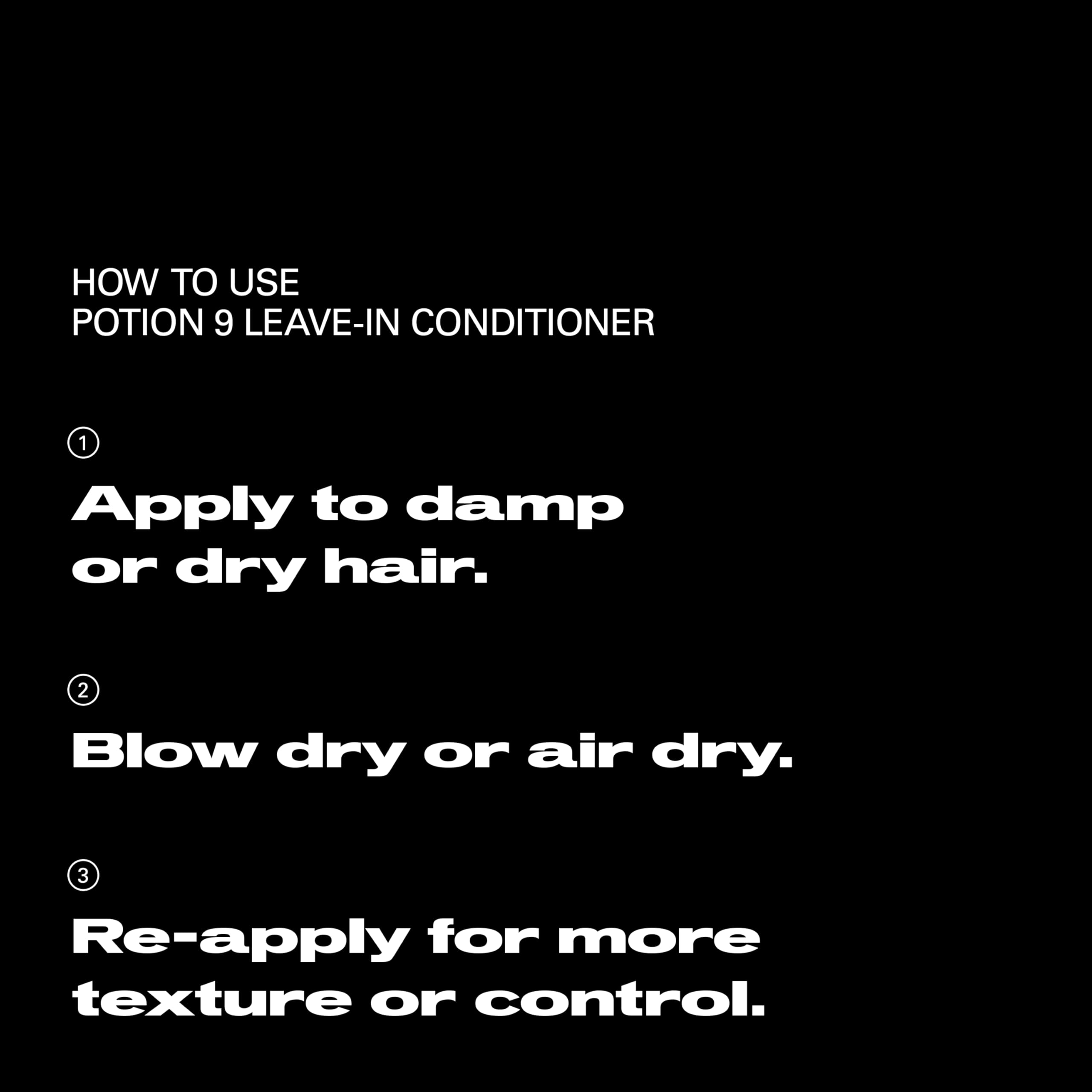 Sebastian Potion 9, Leave-in Conditioner and Hairstyling Treatment, 16.9 oz