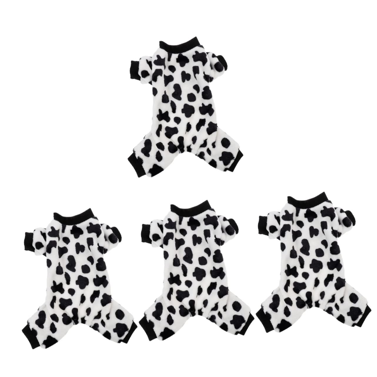 Manteaux pour chien motif vache S lot de 4 contre le froid