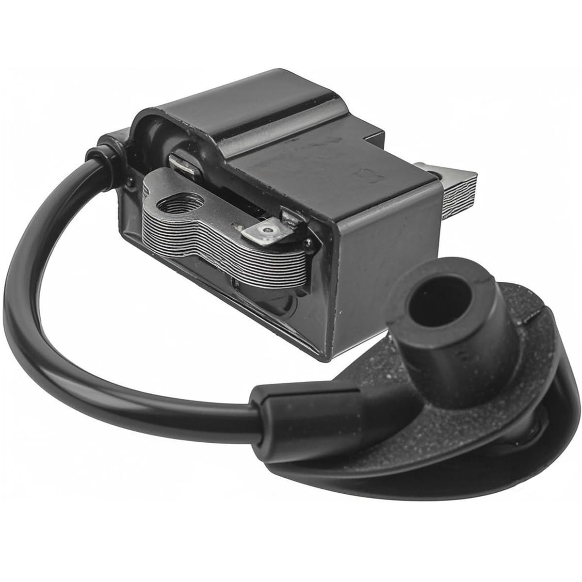 ZAMDOE Zündspulenmodul für Stihl HS81 HS81R HS81RC HS81T HS86 HS86R Heckenschere Freischneider Ersatzteile 4237 400 1302 4237-400-1302, mit Zündkerze