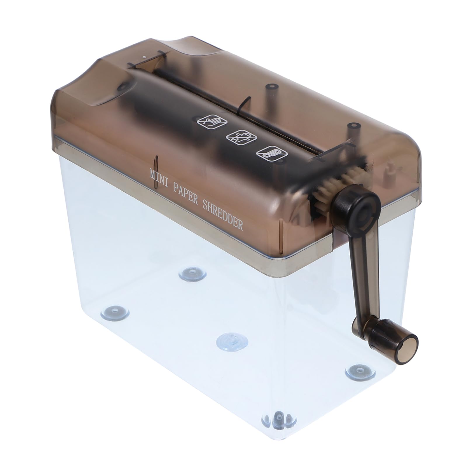 DOITOOL Manual Shredder for Office School Family A4 Paper Cutting Machine Mini Hand Shredder