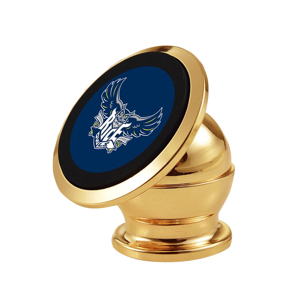 Magnetic Universal 360 Degrees Rotatable Smartphone Holder Cell Phone Mount for Car Home Office 18K Gold Plating Rice