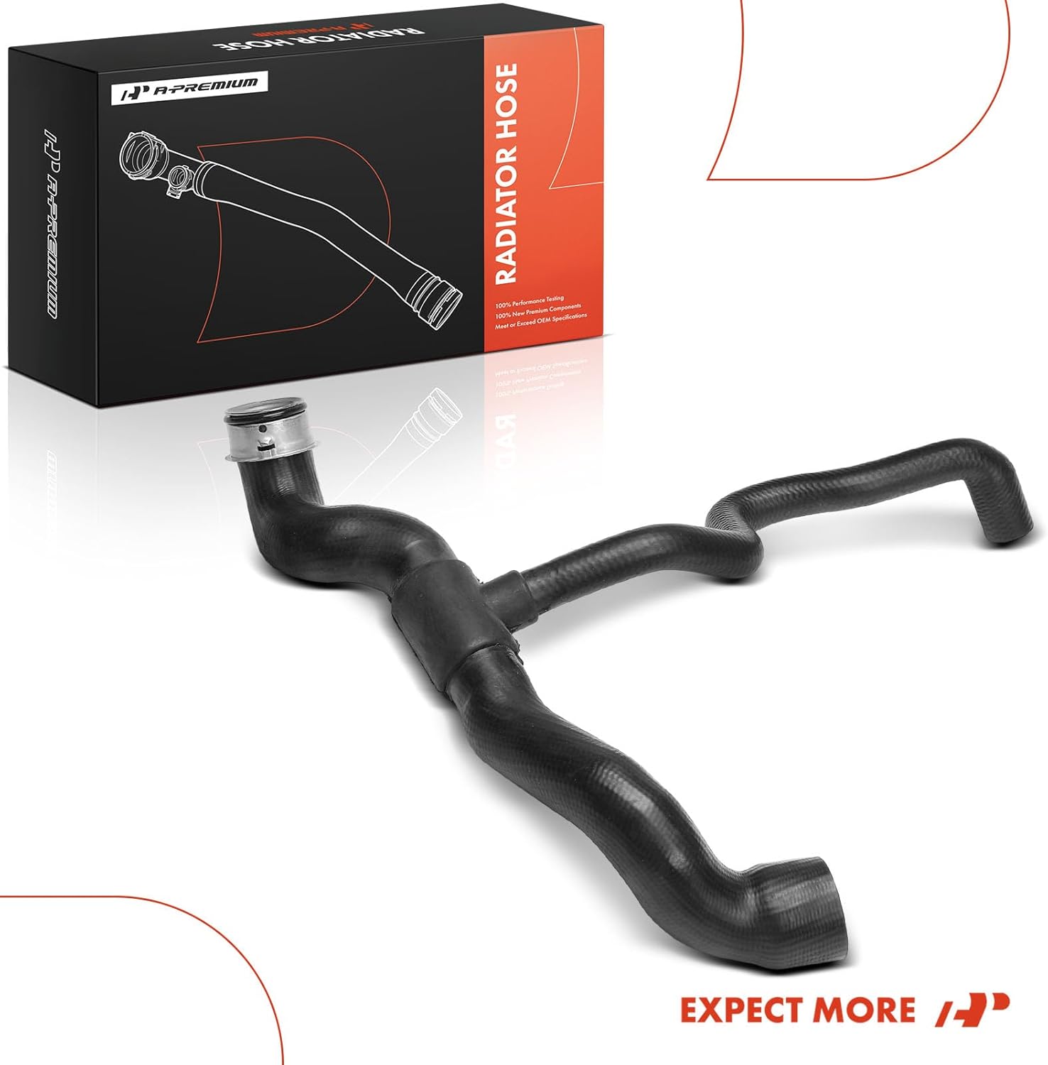 A-Premium Lower Radiator Coolant Hose Compatible with Mercedes-Benz C240 2001-2005, C320 2001-2002/2003-2005