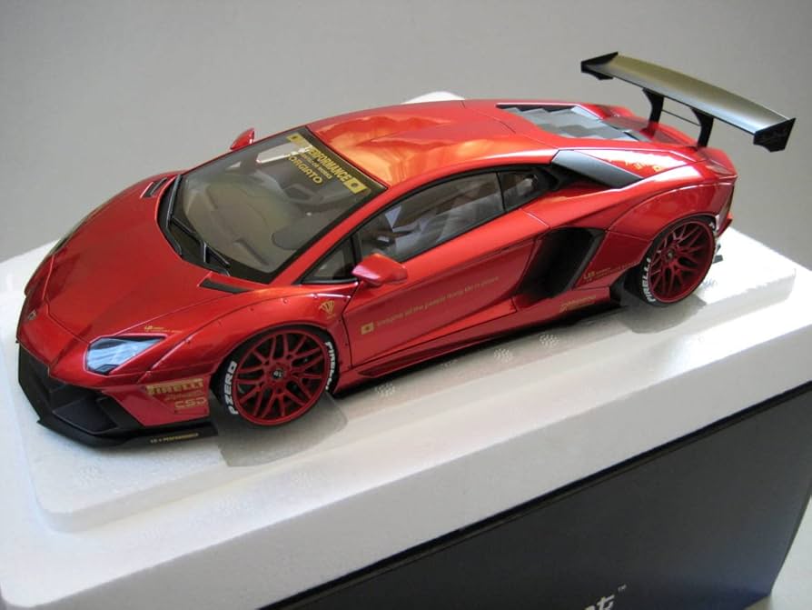 Amazon.co.jp: AUTOart 1/18 LB-WORKS Lamborghini Aventador
