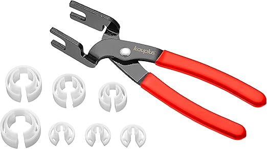 Fuel Line & A/C Line Disconnect Pliers Tool Kit,W/Fuel Line Remover - 1/4", 5/16", 3/8", 1/2", 5/8", 3/4", 7/8"