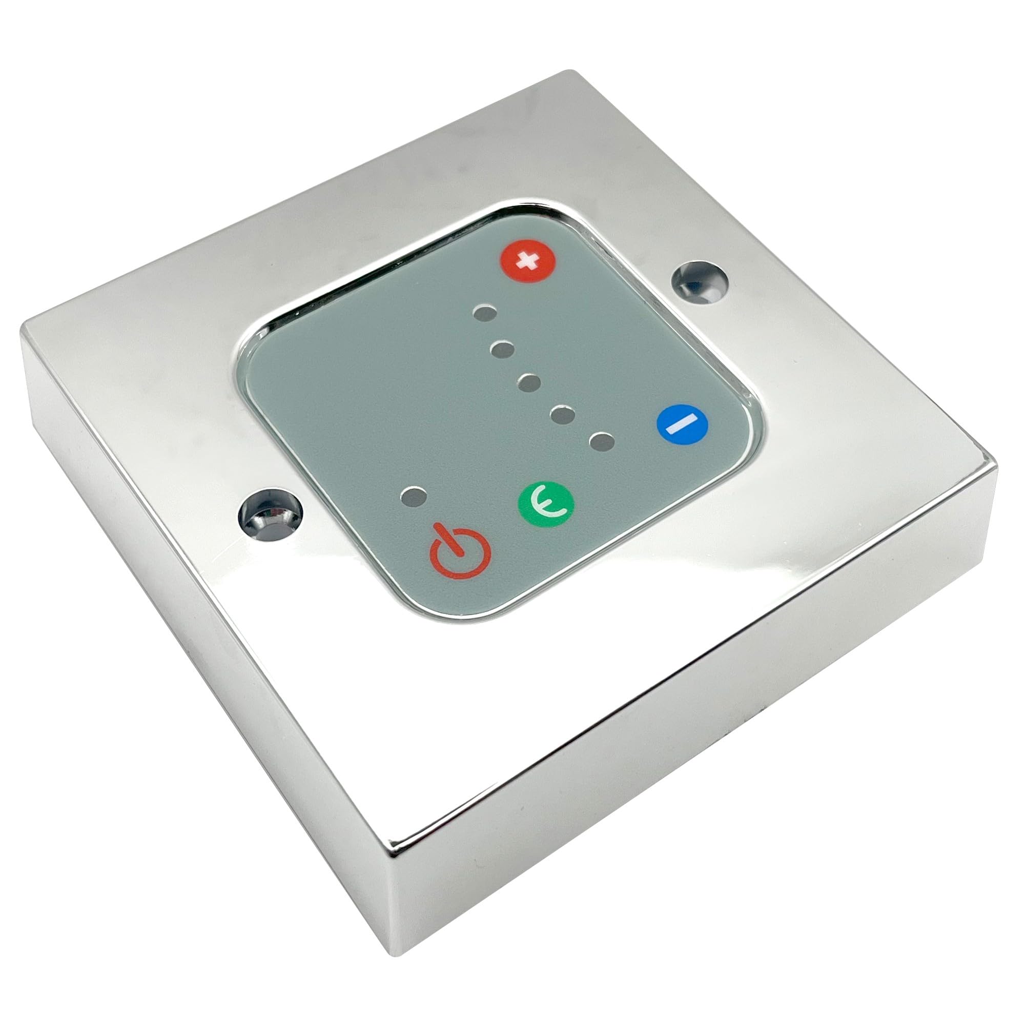 Valve Kings Chrome Wall Controllers For Radiator Towel Rail Bathroom Electric Heating
