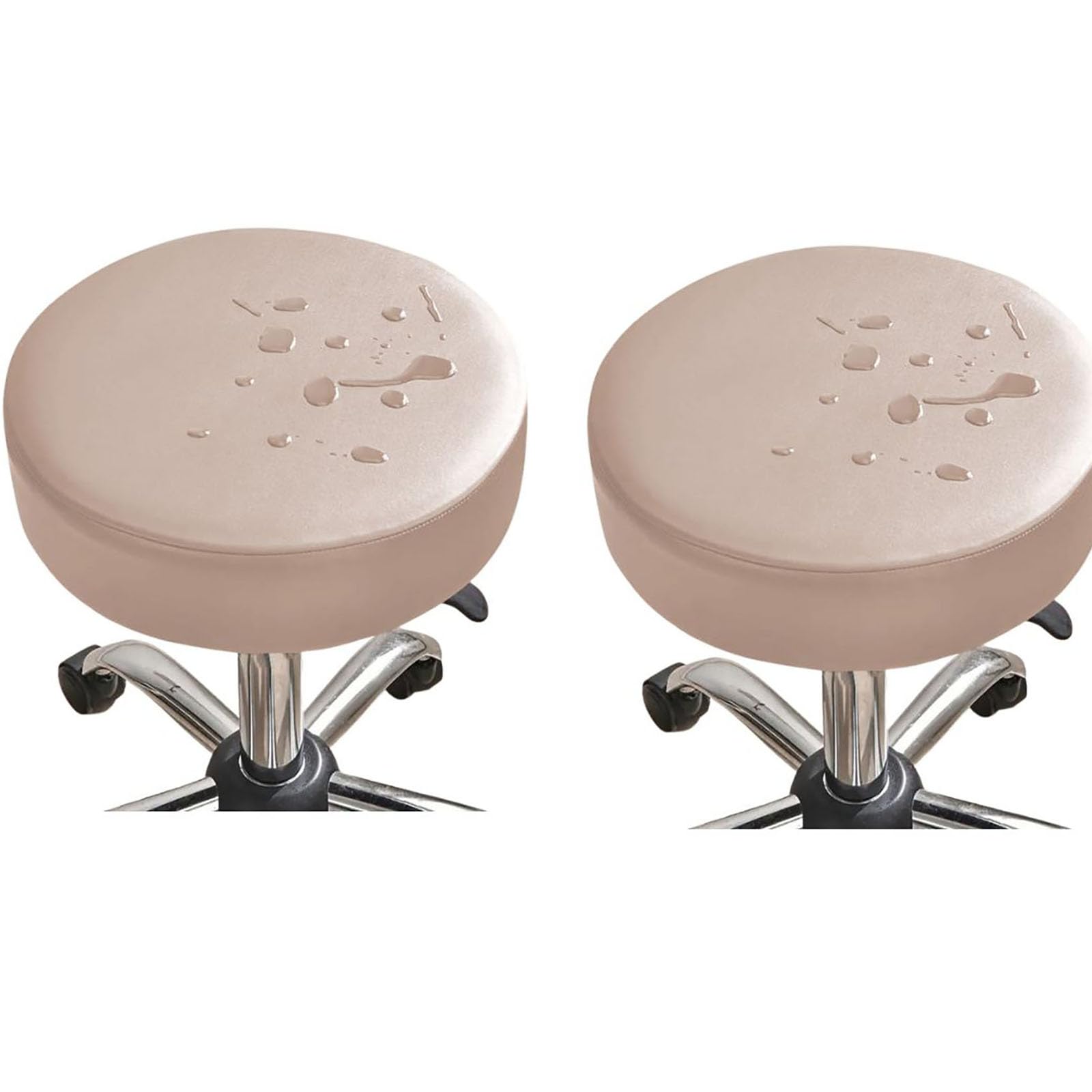 Housses de tabouret rondes imperméables pour protéger les assises usées