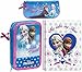Produktbild Disney Frozen - Die Eiskönigin - Federmappe, Federmäppchen und Block, blau