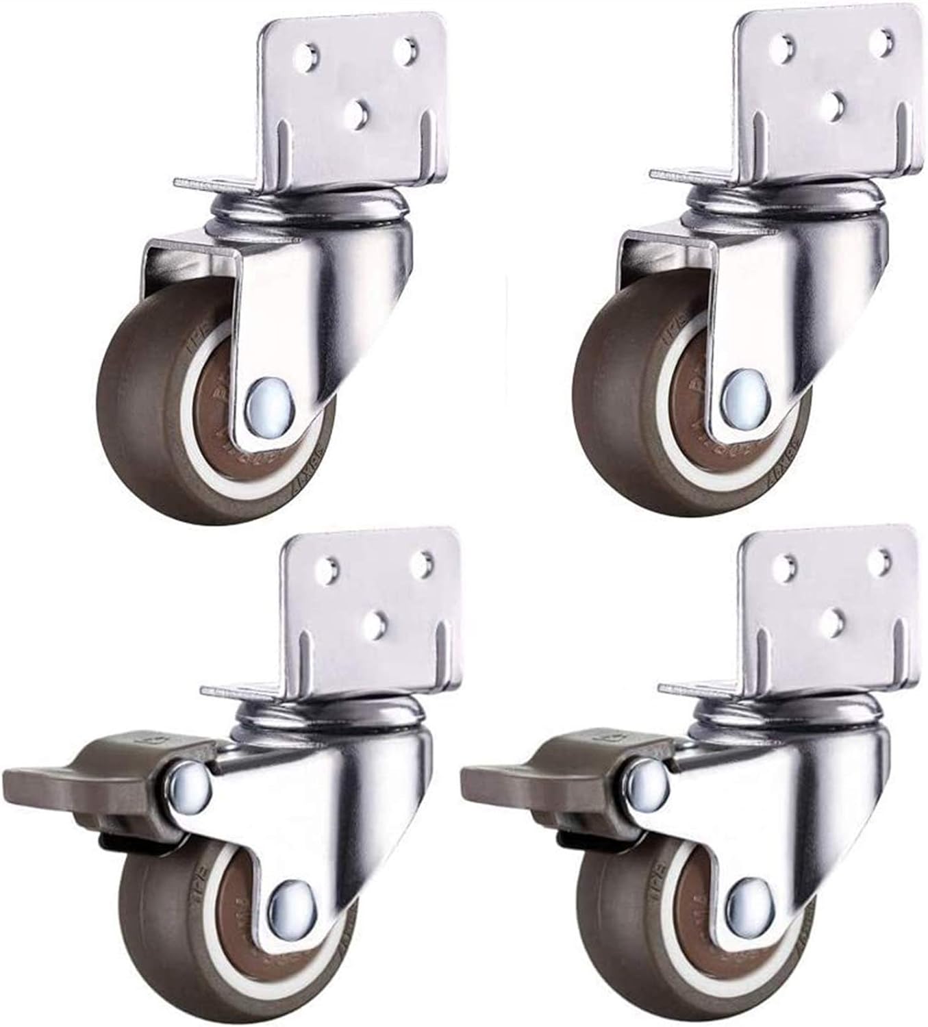 Ruedas giratorias de repuesto para muebles, ruedas