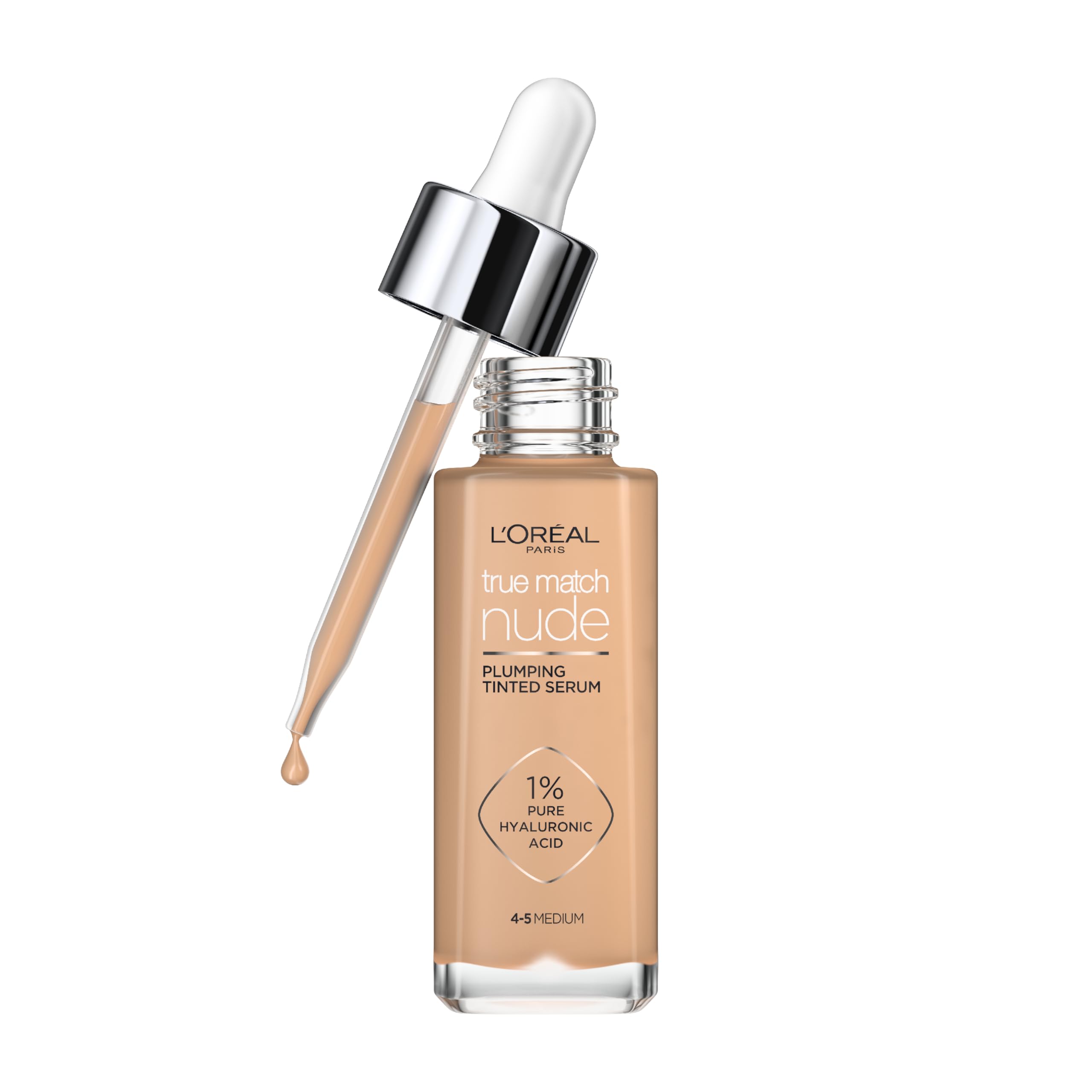 Debenhams Women's True Match Nude Plumping Tinted Serum, 1% Hyaluronic Acid
