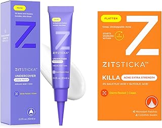 ZitSticka Paquete de 4 parches líquidos para ...