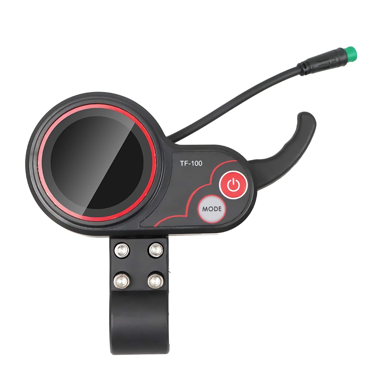 MIMIRACLEElectric Thumb Throttle with Display, Communication Instrument Replacement for KUGOO M4 Electric Scooter Controller