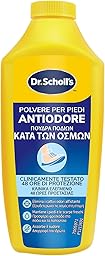 Dr. Scholl's Sweat Max Anti Odour Foot Dust - Keeps Feet and Shoes Fresh and Dry, Reduces Feet Humidity, Eliminates and Protects Against Odors