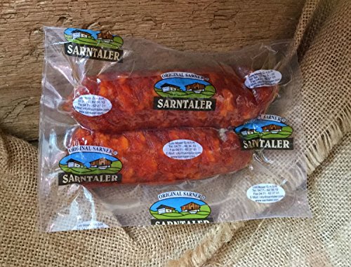 Sarntaler Scharfe Jägerwurst L. Moser 3 Stk. - ca. 150 gr Cover