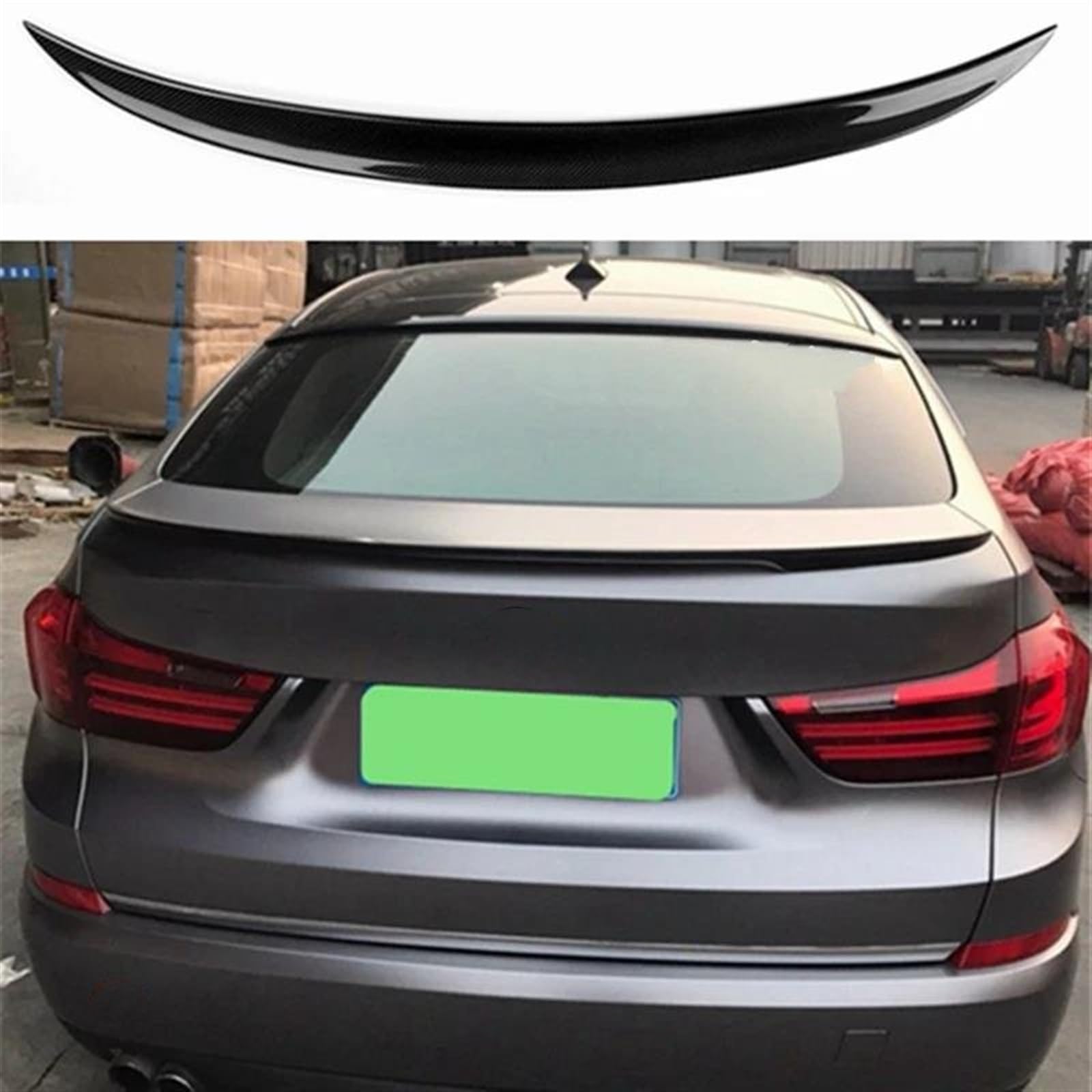 MEOMO Voiture Becquets Arrière pour BMW 5 Series 5er Sedan