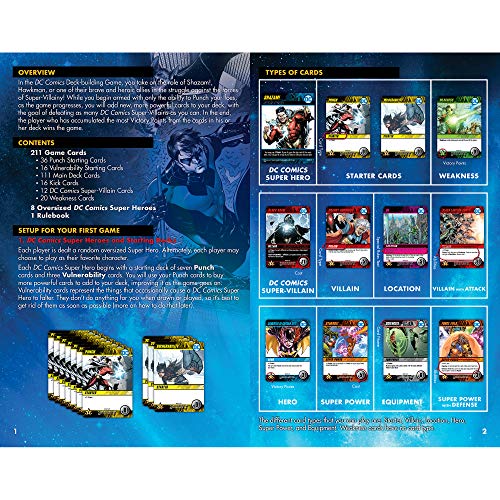 DC Deck-Building Game: Heroes Unite juego de mesa miniatura 7