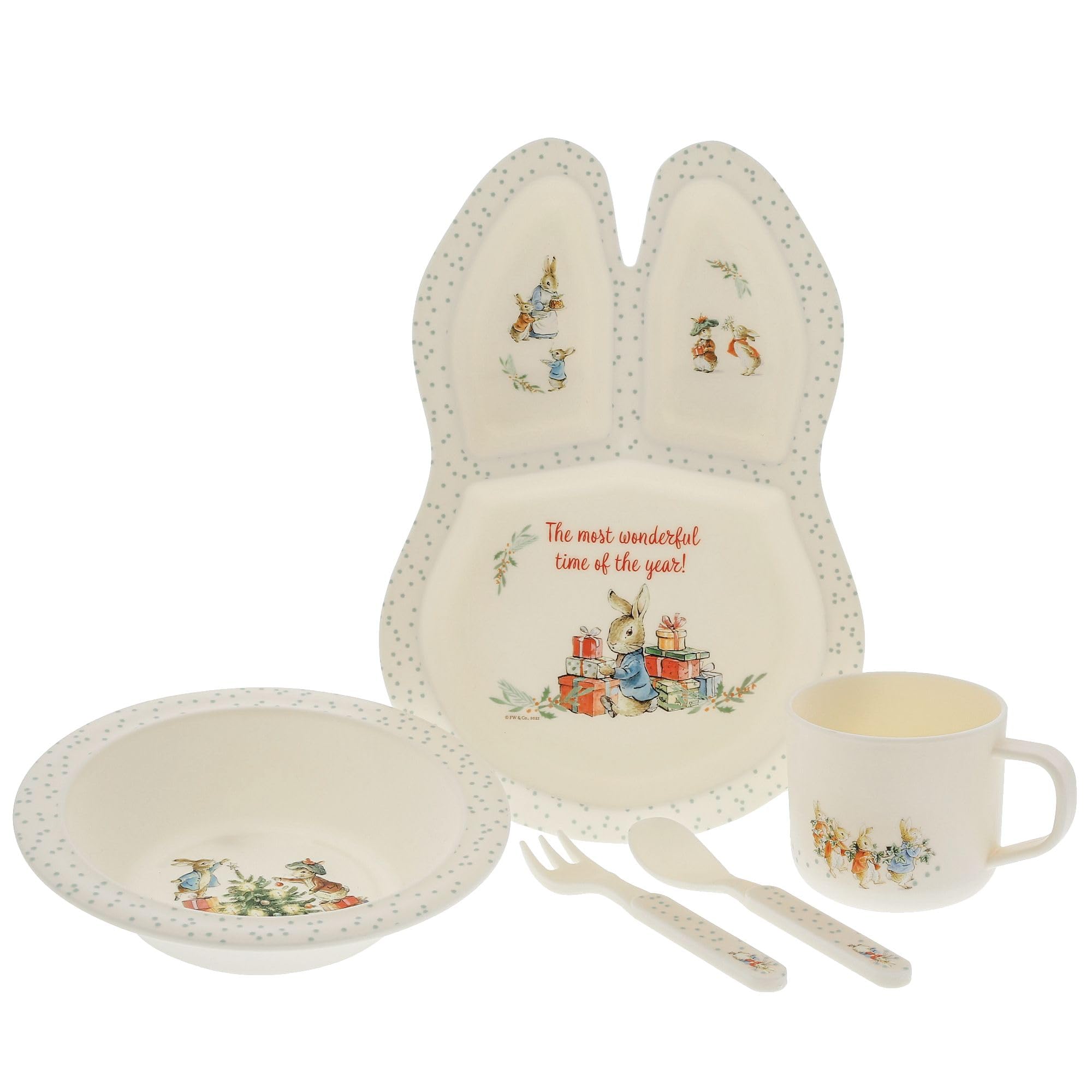 Set Forchetta E Cucchiaio Peter Rabbit - Divertenti E Colorati Per I Piccoli - Foto 10