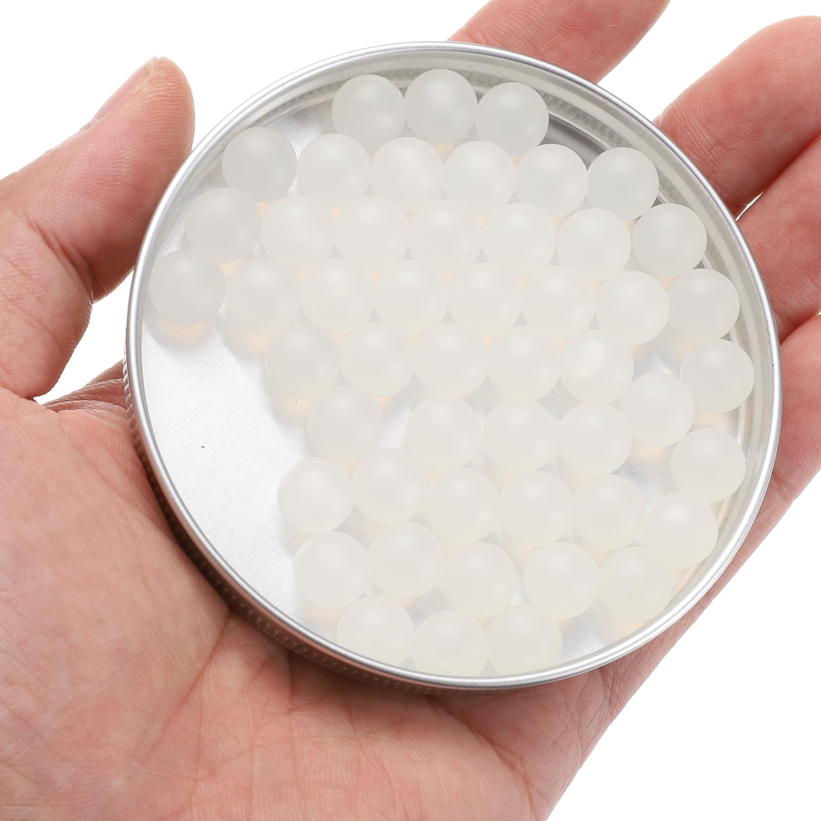 QUARKZMAN 50pz PP Plastica Cuscinetti Sferici 3/8" 9,525mm Solido Plastica Sfere G1 Precisione Mini Sfere
