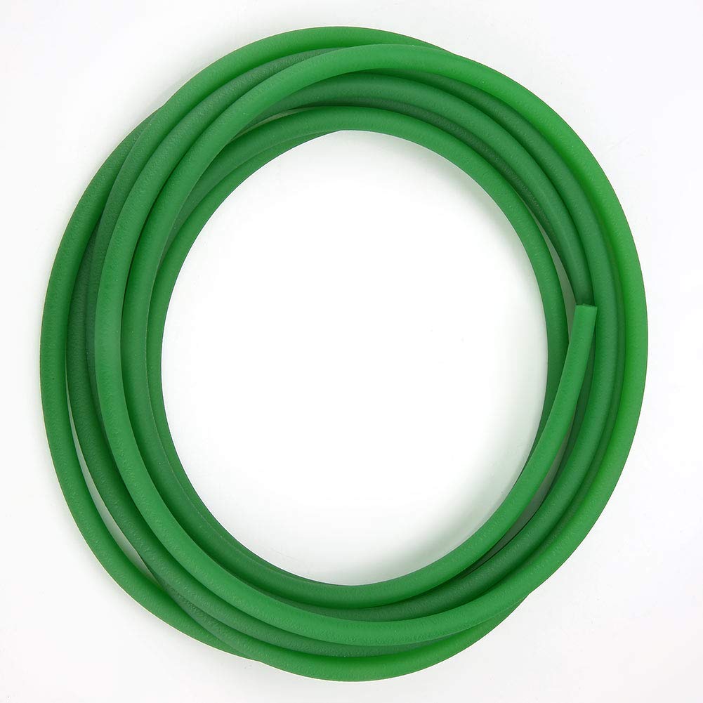 Correa Redonda Poliuretano 8mm x 5m Transmisión Potencia Industrial Cinta Rugosa Resistente Duradera Verde