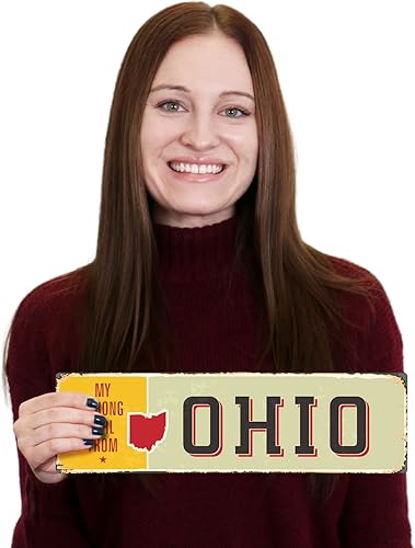 Miniatura 167 de SmartSign Letrero de metal vintage con texto en inglés "The Lone Star State" de 4 x 14 pulgadas, aluminio inoxidable de 40 mil con abrigo Texas