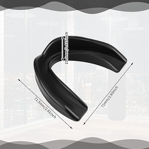 Miniatura 2 de Frienda 5 protectores bucales deportivos para adultos y jóvenes, para boxeo, baloncesto, fútbol, hockey, karate, 5 unidades