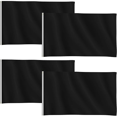 4 Pieces Blank Flags for Heat Press